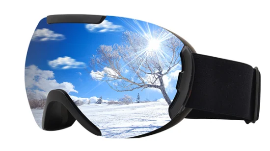 Anlorr небольшие оптовые безрамные дизайнерские зеркальные очки для сноуборда, зимние очки, лыжные очки